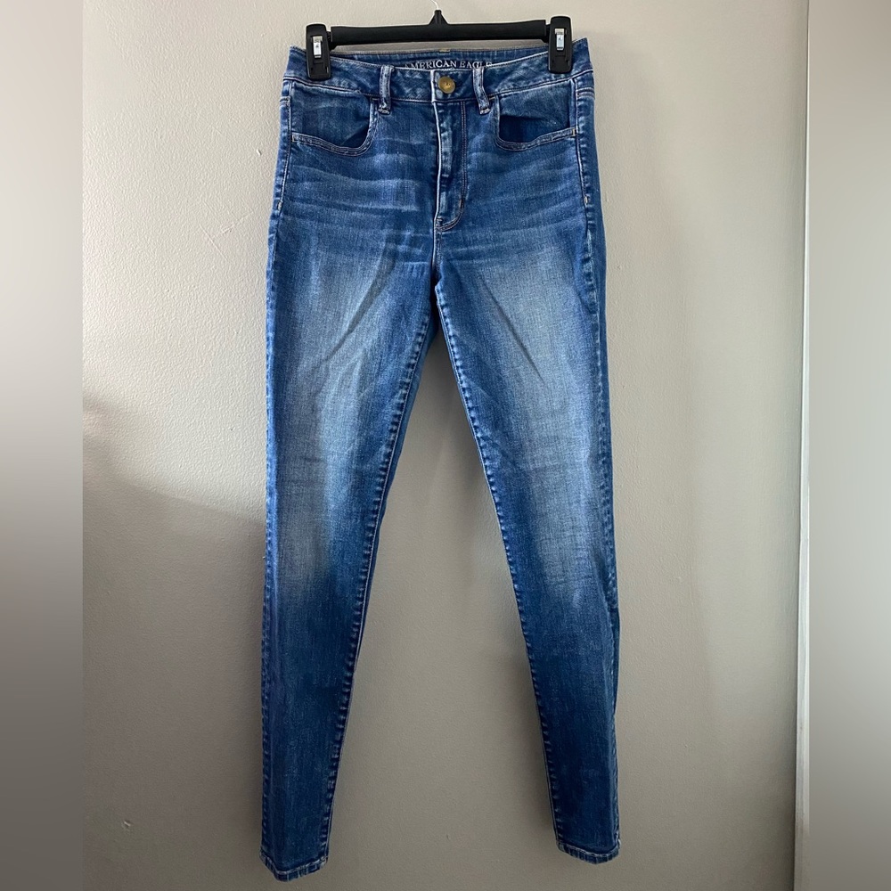 AEO Super Stretch Hi-Rise Jeggings